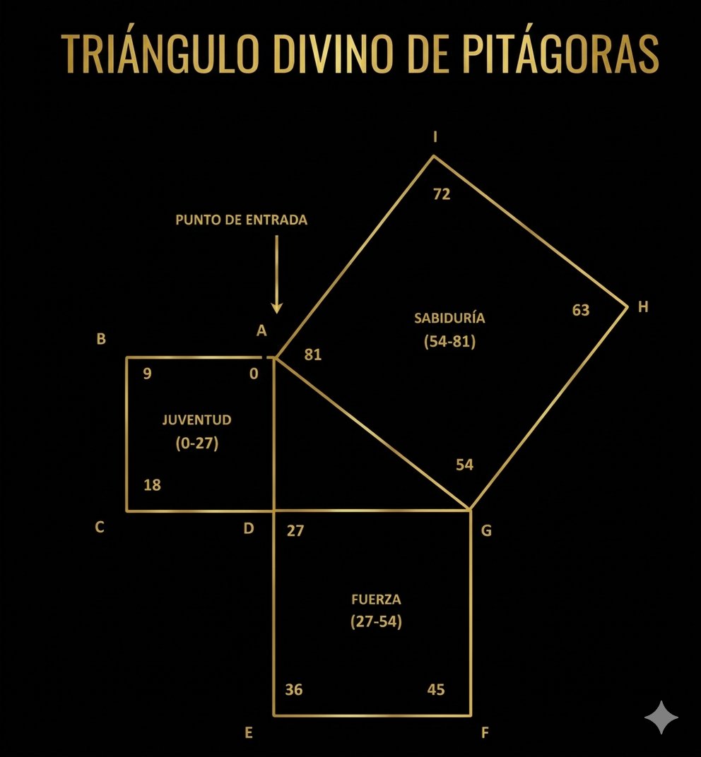 El Triángulo Divino de Pitágoras